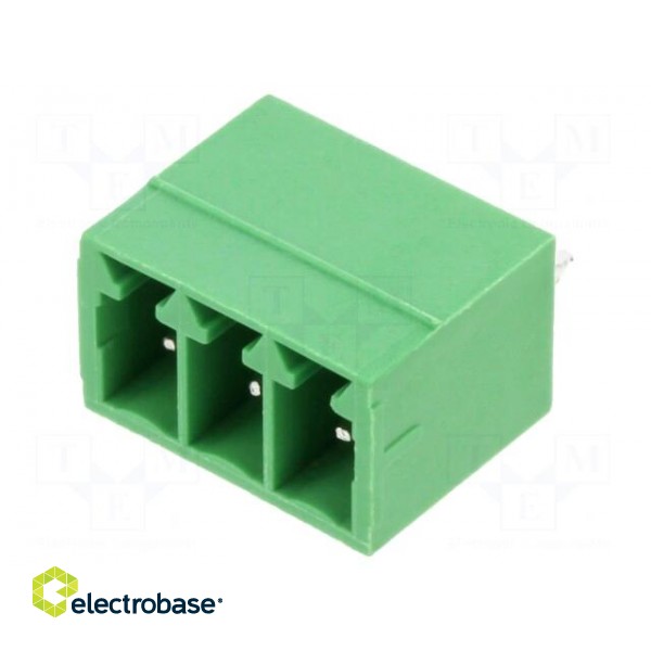 Pluggable terminal block | 3.5mm | ways: 3 | straight | socket | male фото 1