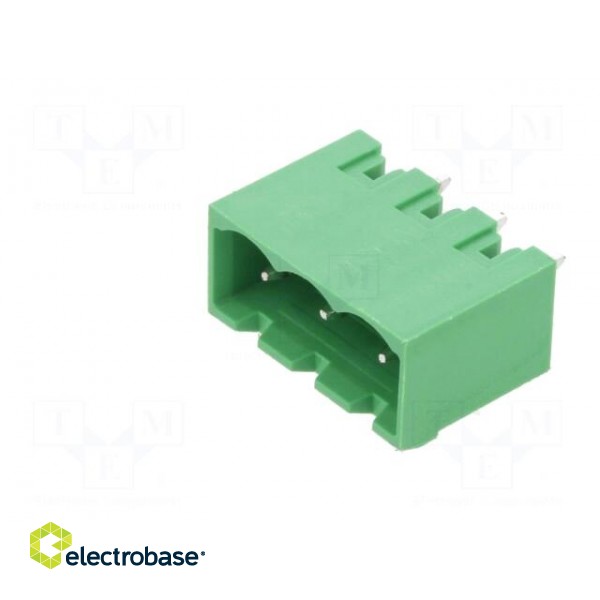 Pluggable terminal block | 5.08mm | ways: 3 | straight | socket | male image 2