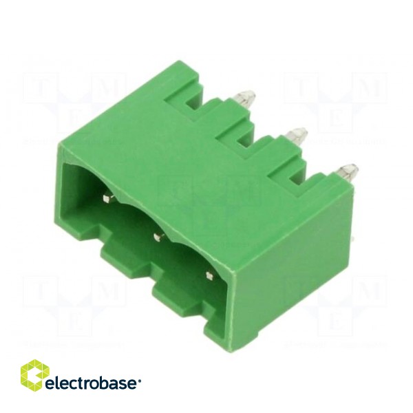 Pluggable terminal block | 5mm | ways: 3 | straight | socket | male