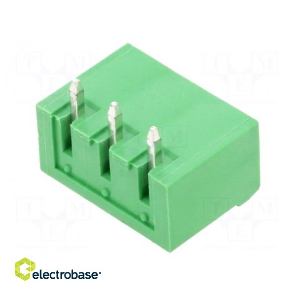 Pluggable terminal block | 5mm | ways: 3 | angled 90° | socket | male image 2