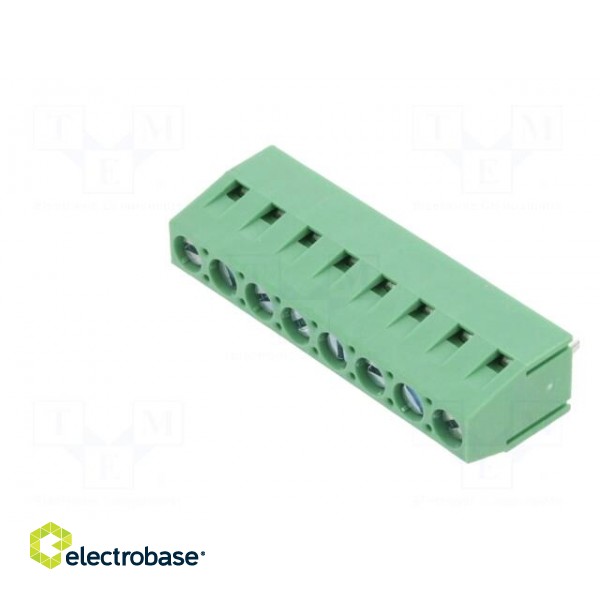 PCB terminal block | straight | 5mm | ways: 8 | on PCBs | terminal | 16A image 2