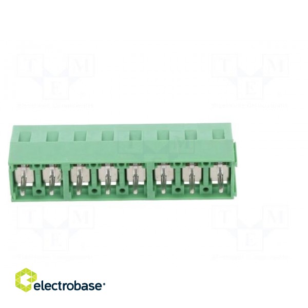 PCB terminal block | straight | 5mm | ways: 8 | on PCBs | terminal | 16A image 5