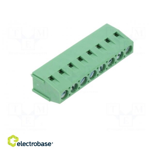 PCB terminal block | straight | 5mm | ways: 8 | on PCBs | terminal | 16A image 8