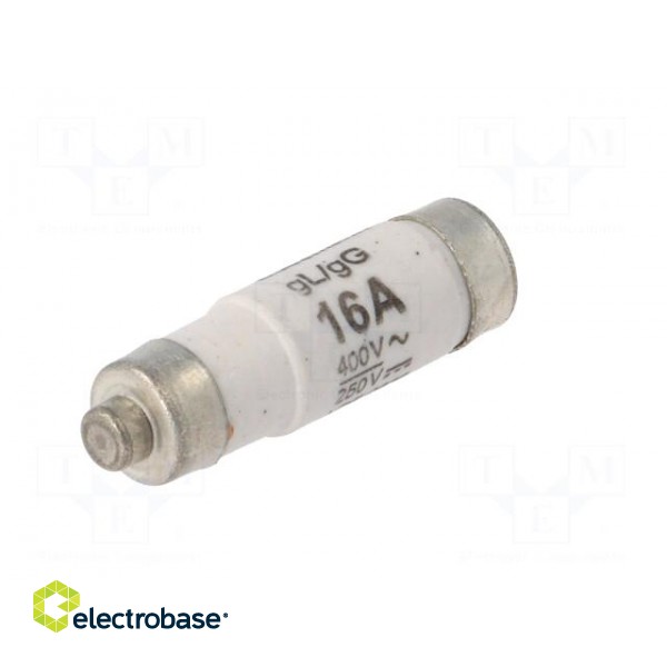 Fuse: fuse | 16A | 400VAC | 250VDC | ceramic,industrial | D01 image 2