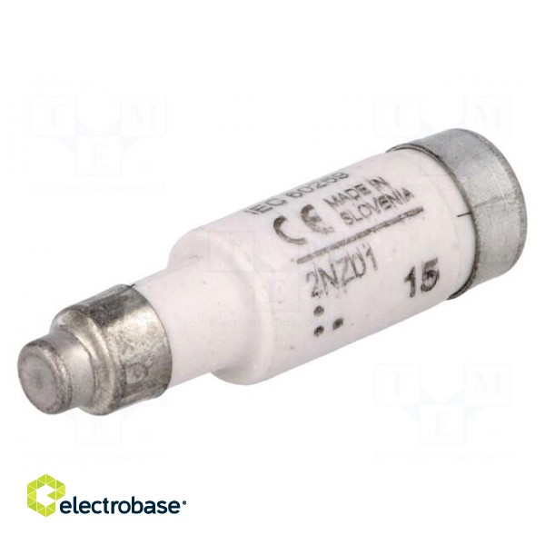 Fuse: fuse | 2A | 400VAC | 250VDC | ceramic,industrial | D01 paveikslėlis 1