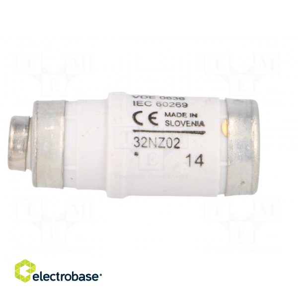 Fuse: fuse | 32A | 400VAC | 250VDC | ceramic,industrial | D02 фото 3