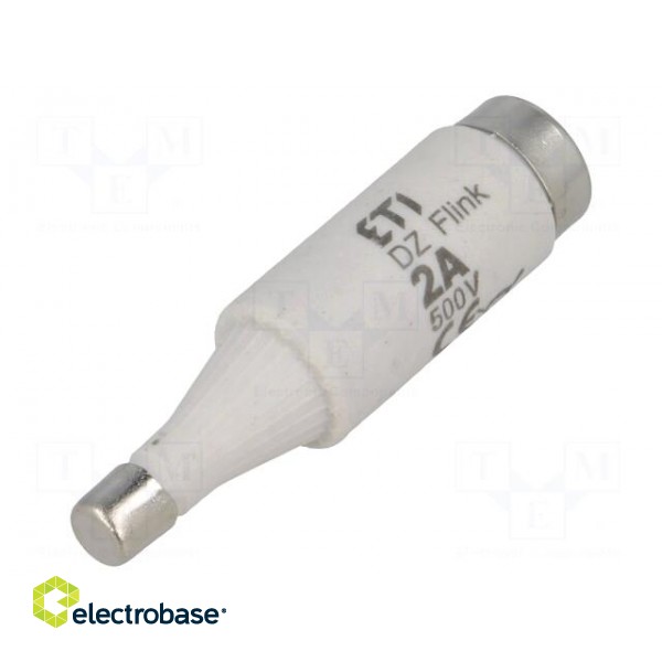 Fuse: fuse | quick blow | 2A | 500VAC | 500VDC | ceramic | DI | D
