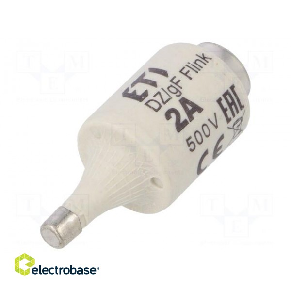 Fuse: fuse | quick blow | 2A | 500VAC | 500VDC | ceramic | DII | D