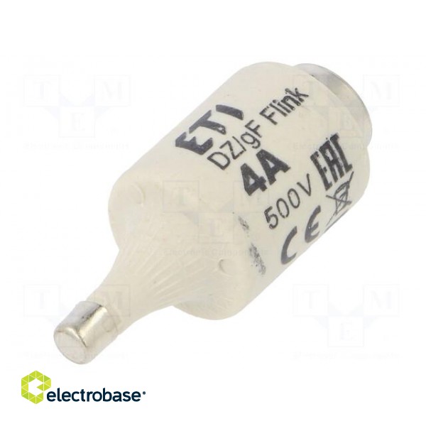 Fuse: fuse | quick blow | 4A | 500VAC | 500VDC | ceramic | DII | D