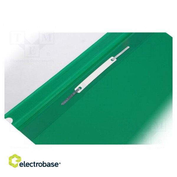 Document wallet | A4 | green | PVC image 2