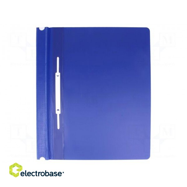 Document wallet | A4 | navy blue | Mat: PVC image 2