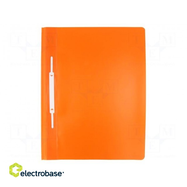 Document wallet | A4 | orange | PVC image 2