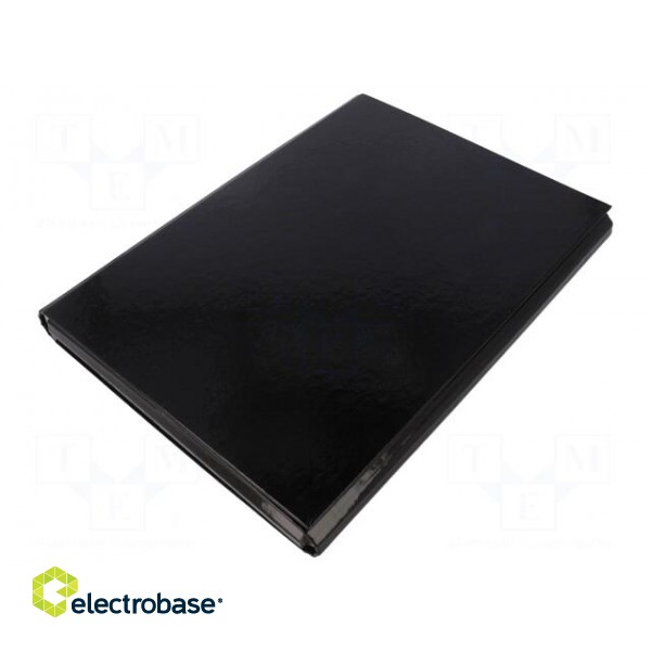 Folder | A4 | black | Velcro fastening image 1