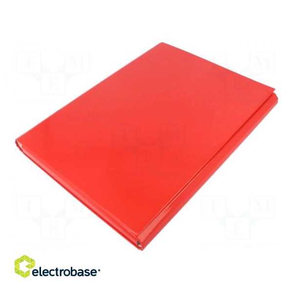 Folder | A4 | red | Velcro fastening image 1