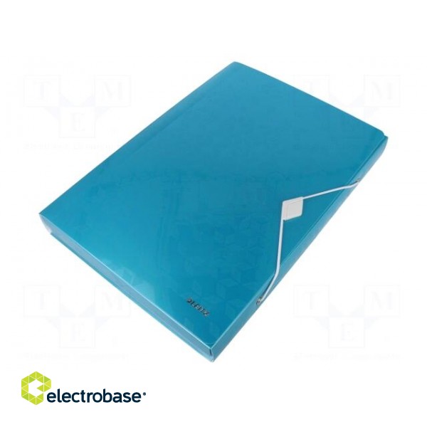 Folder | A4 | turquoise | Number of slots: 6 image 1