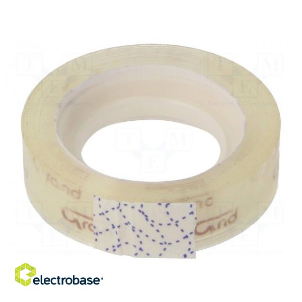 Adhesive tape | transparent | W: 12mm | L: 20m | Adhesive: acrylic