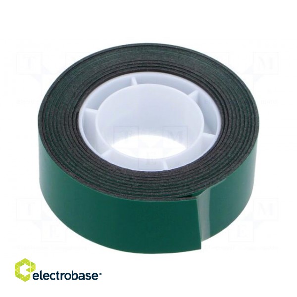 Fastening tape | double-sided | W: 19mm | L: 1.5m | Adhesive: acrylic