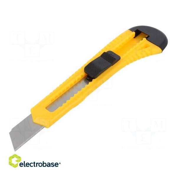 Knife | 18mm | Handle material: plastic image 2