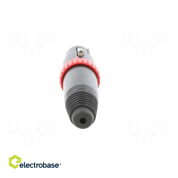 Plug | XLR | female | PIN: 3 | straight | for cable | soldering | 16A | FXS image 5