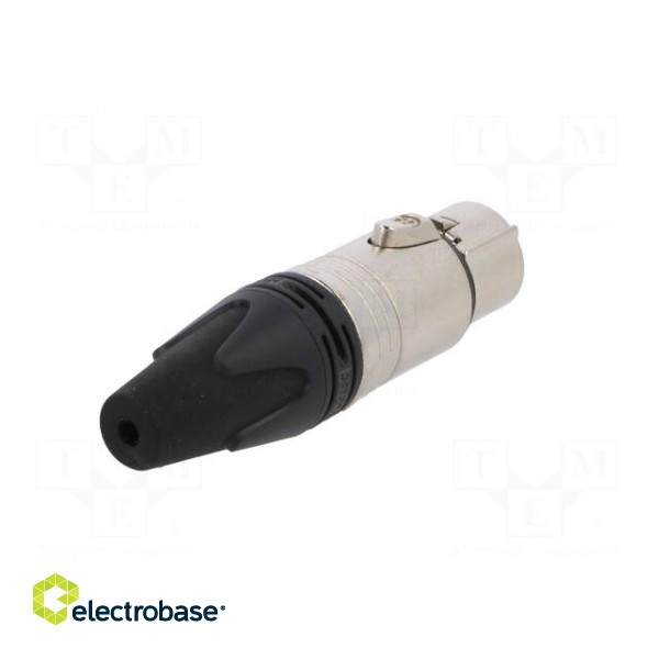 Plug | XLR | female | PIN: 4 | straight | for cable | soldering | 10A | 16AWG image 6