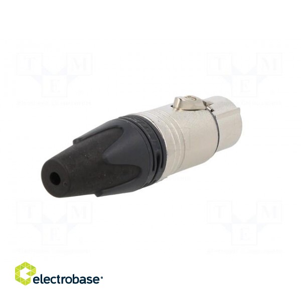 Plug | XLR | female | PIN: 7 | straight | for cable | soldering | 5A | 18AWG image 6