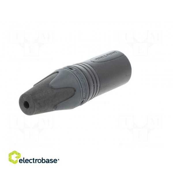 Plug | XLR | male | PIN: 3 | straight | for cable | soldering | 16A | 14AWG image 6