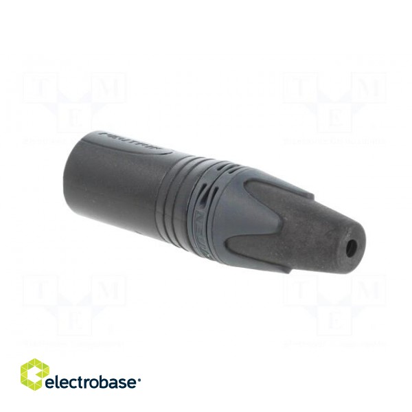 Plug | XLR | male | PIN: 3 | straight | for cable | soldering | 16A | 14AWG image 4