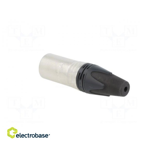 Plug | XLR | male | PIN: 4 | straight | for cable | soldering | 10A | 16AWG image 4
