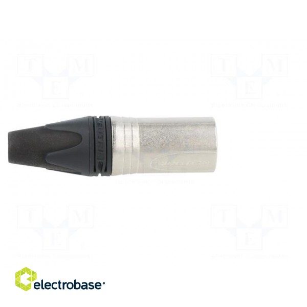 Plug | XLR | male | PIN: 4 | straight | for cable | soldering | 10A | 16AWG image 7