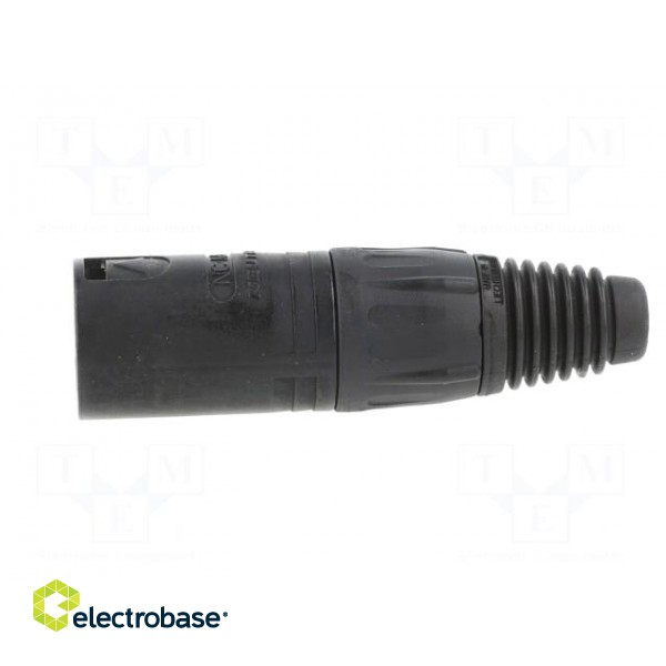 Plug | XLR | male | PIN: 5 | straight | for cable | zinc die-cast | 3.5÷8mm фото 3