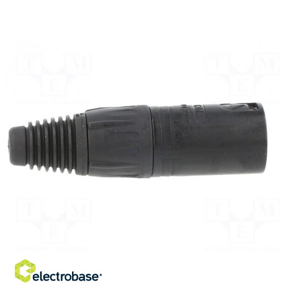 Plug | XLR | male | PIN: 5 | straight | for cable | zinc die-cast | 3.5÷8mm фото 7