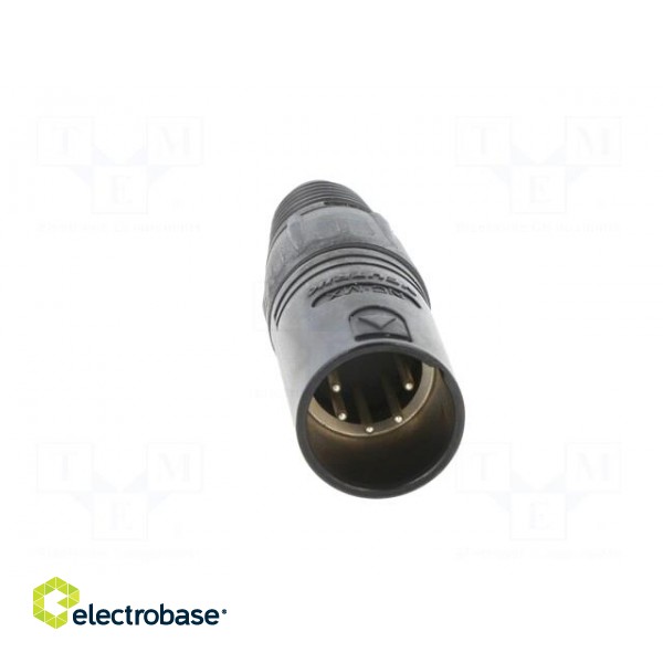 Plug | XLR | male | PIN: 5 | straight | for cable | zinc die-cast | 3.5÷8mm фото 9