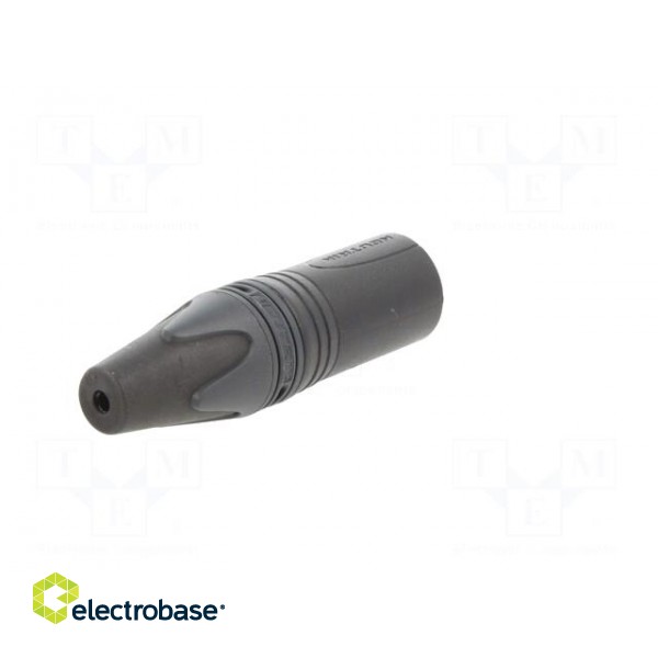 Plug | XLR | male | PIN: 7 | straight | for cable | soldering | 5A | 18AWG image 6