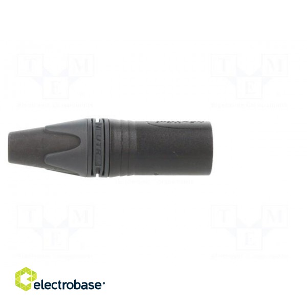Plug | XLR | male | PIN: 7 | straight | for cable | soldering | 5A | 18AWG image 7
