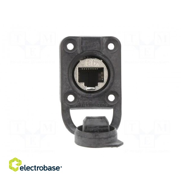 D-SHAPE CAT6A PANEL CONNECTOR SHIELDED FEEDTHROUGH IP6 фото 9