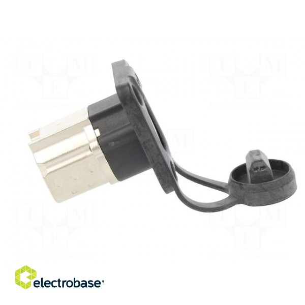D-SHAPE CAT6A PANEL CONNECTOR SHIELDED FEEDTHROUGH IP6 фото 7
