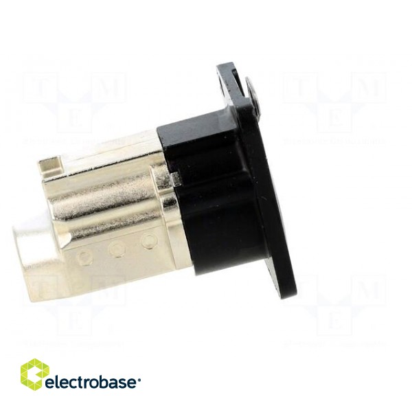 D-SHAPE CAT6A PANEL CONNECTOR SHIELDED IDC TERMINATION image 7