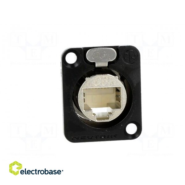 D-SHAPE CAT6A PANEL CONNECTOR SHIELDED IDC TERMINATION image 9