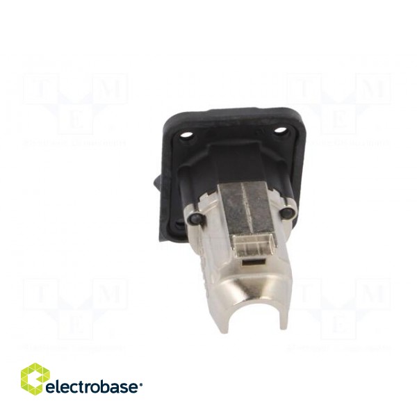 D-SHAPE CAT6A PANEL CONNECTOR SHIELDED IDC TERMINATION фото 5