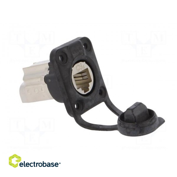 D-SHAPE CAT6A PANEL CONNECTOR SHIELDED IDC TERMINATION фото 8