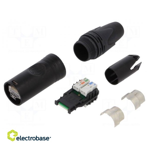 ETHERCON CAT6A CABLE CONNECTOR SELF-TERMINATION FOR WIR image 1