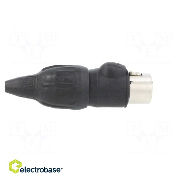 Plug | XLR | female | PIN: 3 | straight | for cable | soldering | 16A | 16AWG image 7