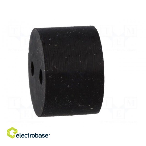 Insert for gland | 2mm | M16 | IP54 | NBR rubber | Holes no: 2 image 3
