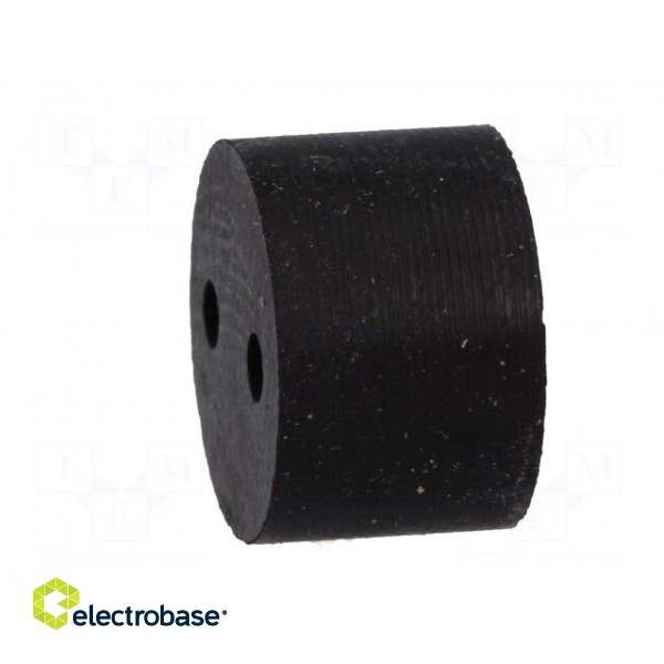 Insert for gland | 2mm | M16 | IP54 | NBR rubber | Holes no: 2 image 7