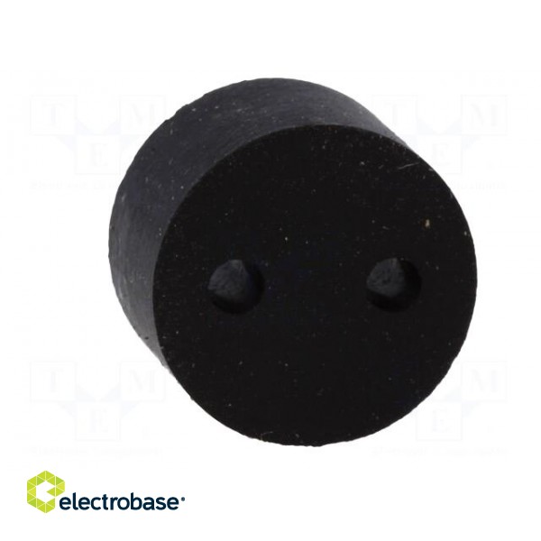 Insert for gland | 2mm | M16 | IP54 | NBR rubber | Holes no: 2 image 5