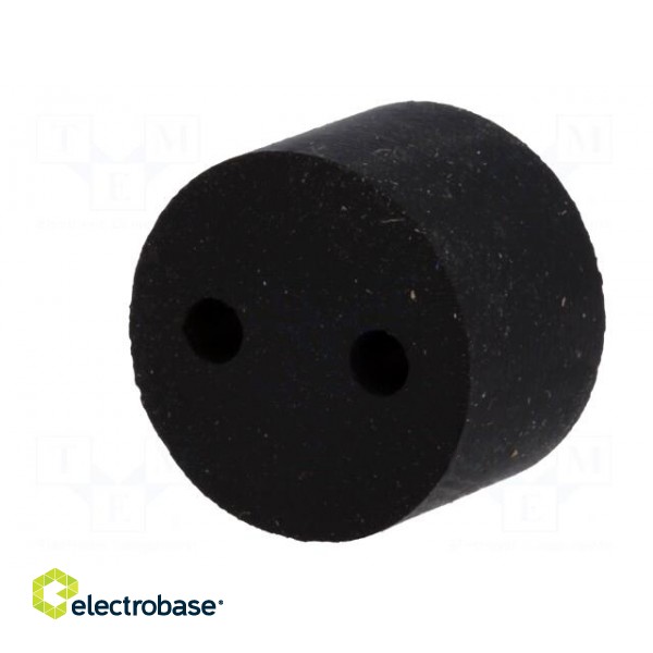 Insert for gland | 2mm | M16 | IP54 | NBR rubber | Holes no: 2 image 6