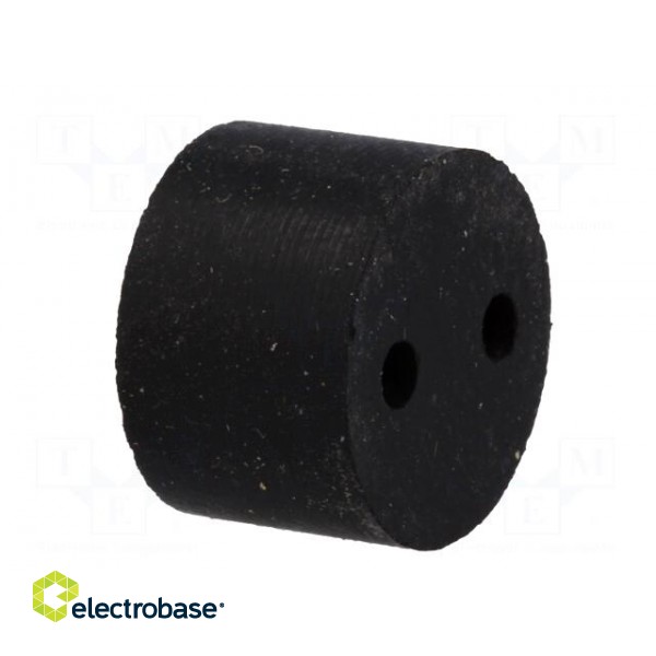 Insert for gland | 2mm | M16 | IP54 | NBR rubber | Holes no: 2 image 8