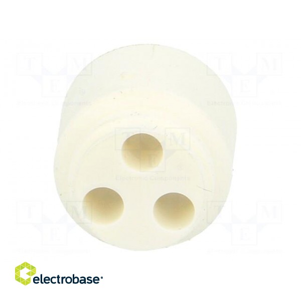 Insert for gland | Size: M16,PG11,PG13,5 | Holes no: 3 | 3mm image 5