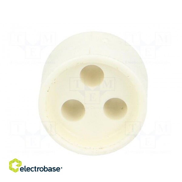 Insert for gland | 3mm | M16,PG11,PG13,5 | elastomer | Holes no: 3 image 9