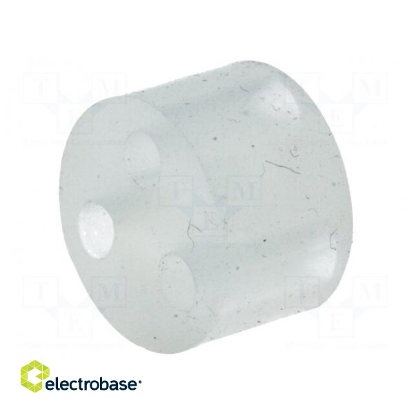 Insert for gland | 3mm | PG11 | IP54 | silicone | Holes no: 3 | -40÷100°C image 1